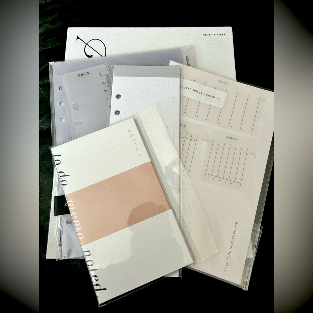 CLOTH & PAPER A5 Planning Dividers Bundle